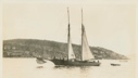 Image of Fishing schooner entering port